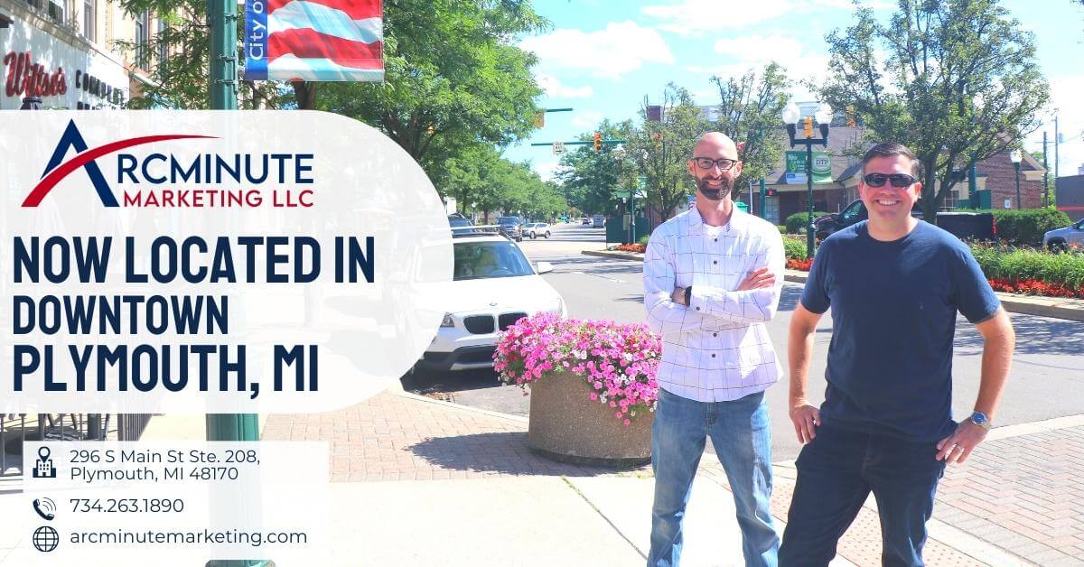 Arcminute Marketing Is Now Located In Plymouth, Michigan