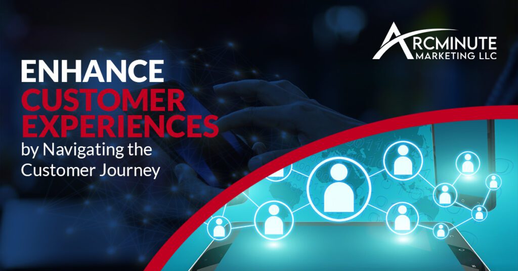 Electronic Devices Connected | Enhance Customer Experiences by Navigating the Customer Journey | Arcminute Marketing