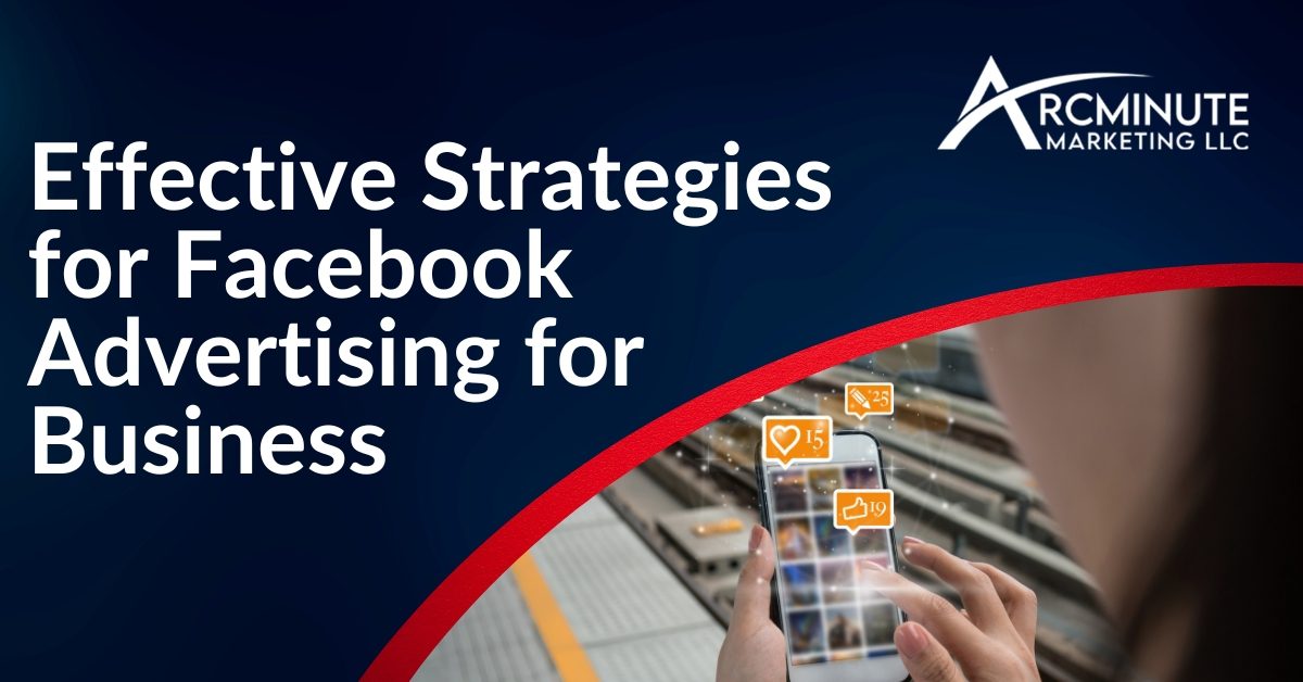 A Woman On Her Phone | Effective Strategies for Facebook Advertising For Business | Arcminute Marketing