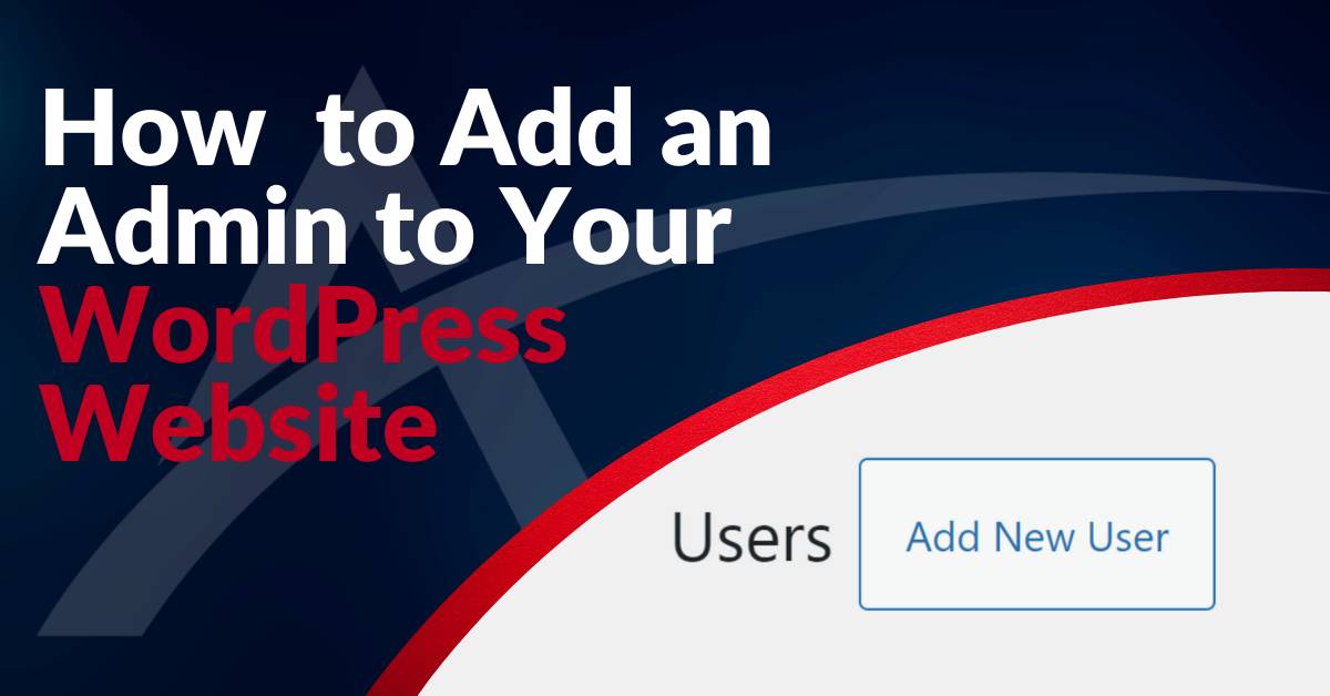 add admin to wordpress website. arcminute marketing.