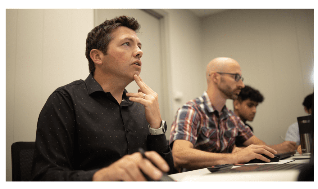 Greg Stewart and Ben Knizacky at Arcminute Marketing